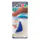 Pura + Plantilla Pie Plano Talla Unica Naranja