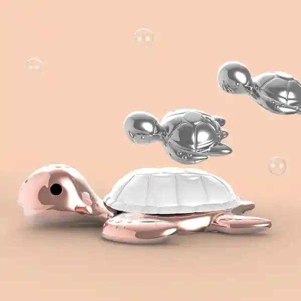 Metalmorphose Llavero Familia de Tortugas