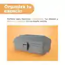 Organizador Portátil Serie Silver Gray Gris Oscuro Miniso