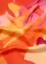 Pañuelo Sandia Fucsia Talla 99 Mujer Mango