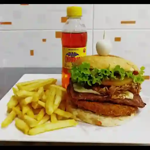 Combo hamburguesas doble mixta