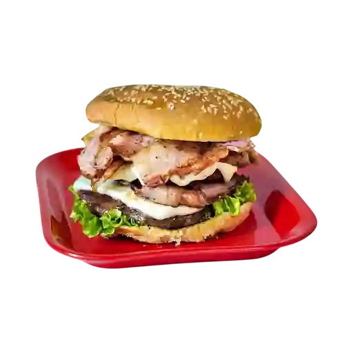 Hamburguesa Tri Burger Combo