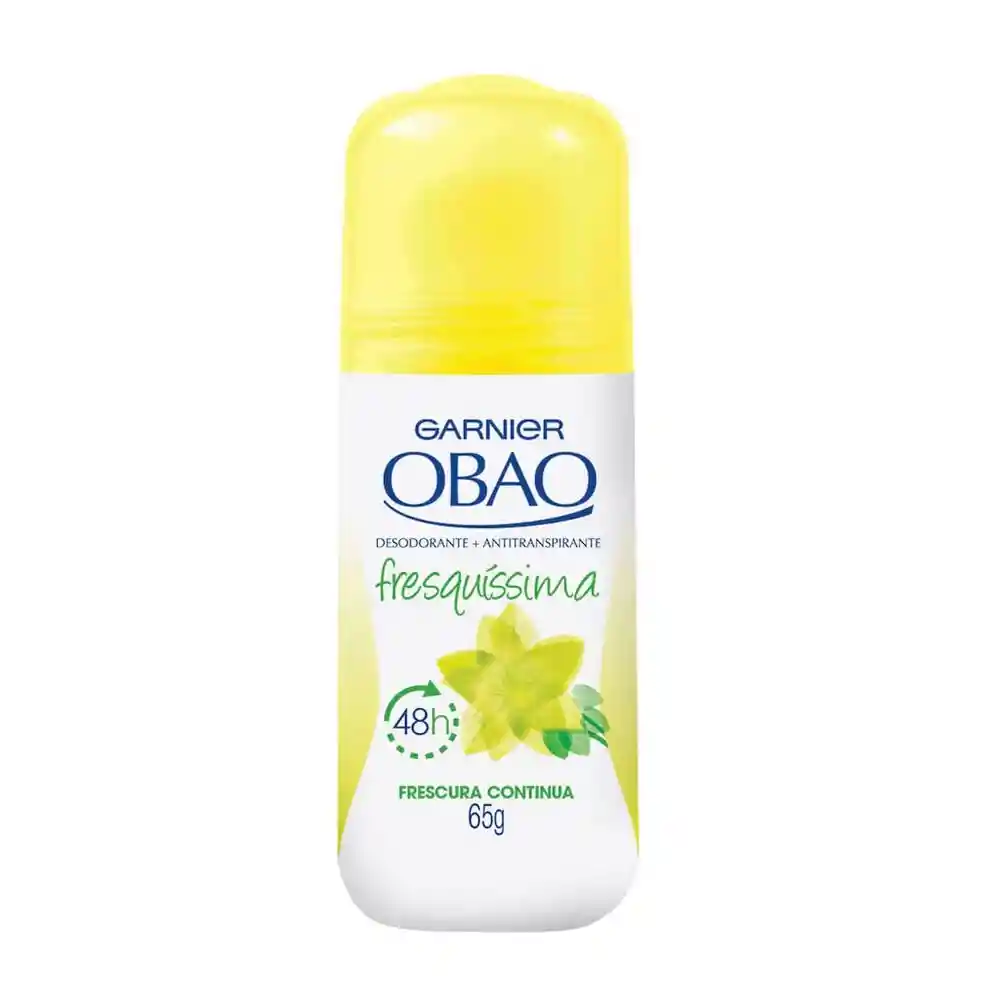 Antitranspirante Garnier Obao Fresquíssima En Roll On 65 Gr