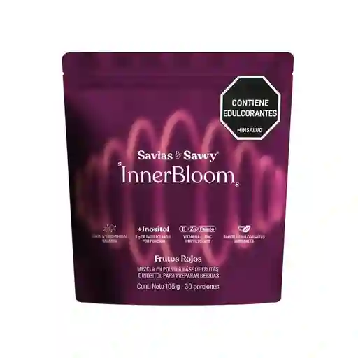 Savvy Mezcla en Polvo Innerbloom Frutos Rojos Sobres