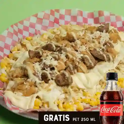 Mazorca Mixta (pollo y Carne de Res)