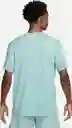 Nike Camiseta Df Uv Miler Ss Para Hombre Verde Talla L