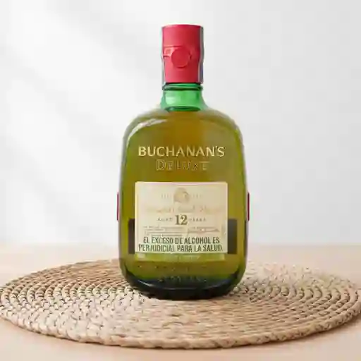 Whisky buchanans deluxe blended 12 años