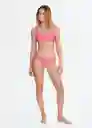 Braga Solene Rosa Talla S Mujer Mango
