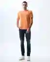 Camiseta Hombre Naranja Talla M 841G002_NAR161338 Americanino
