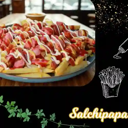 Salchipapa Sencillo