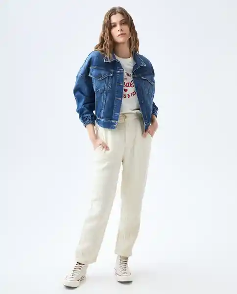  Chaqueta Azul Talla S 322E000 AMERICANINO 