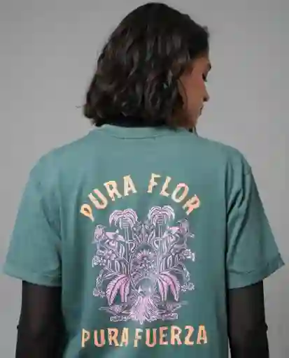 Camiseta Mujer Verde S 203G001_VER185612 Rifle