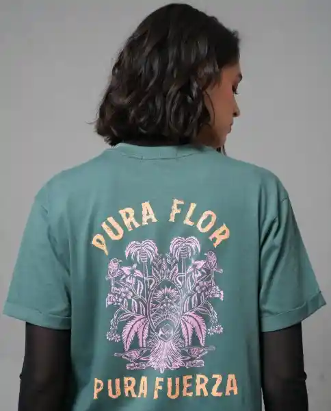 Camiseta Mujer Verde S 203G001_VER185612 Rifle