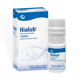Hialub Solución Oftálmica Estéril (4 mg)