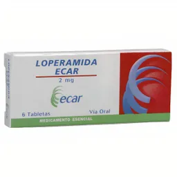 Ecar Loperamida (2 mg) Tabletas
