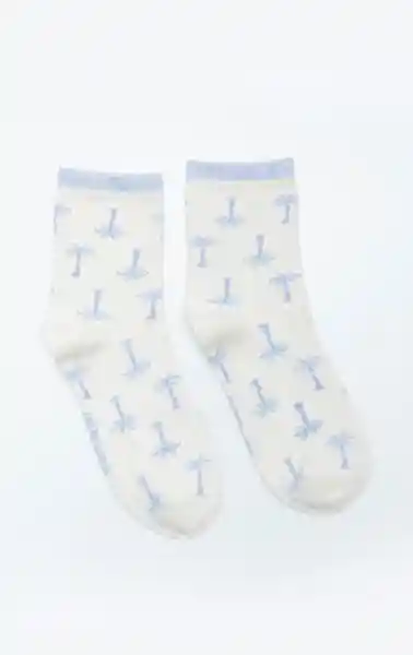 Medias Unisex Azul Talla 45970 762G000_AZU134110 Americanino