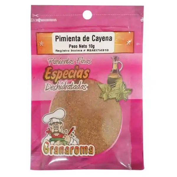 Gran Aroma Pimienta de Cayena Molida