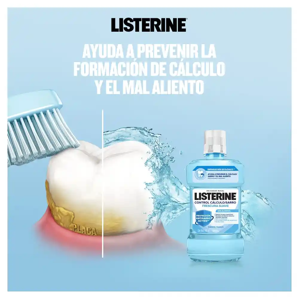 Enjuague Bucal LISTERINE Control Calculo Zero 500 ML