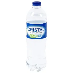 Agua cristal 600 ml