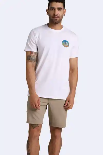 Camiseta Manga Corta Standard Fit Ripple Hombre Talla L Oneill
