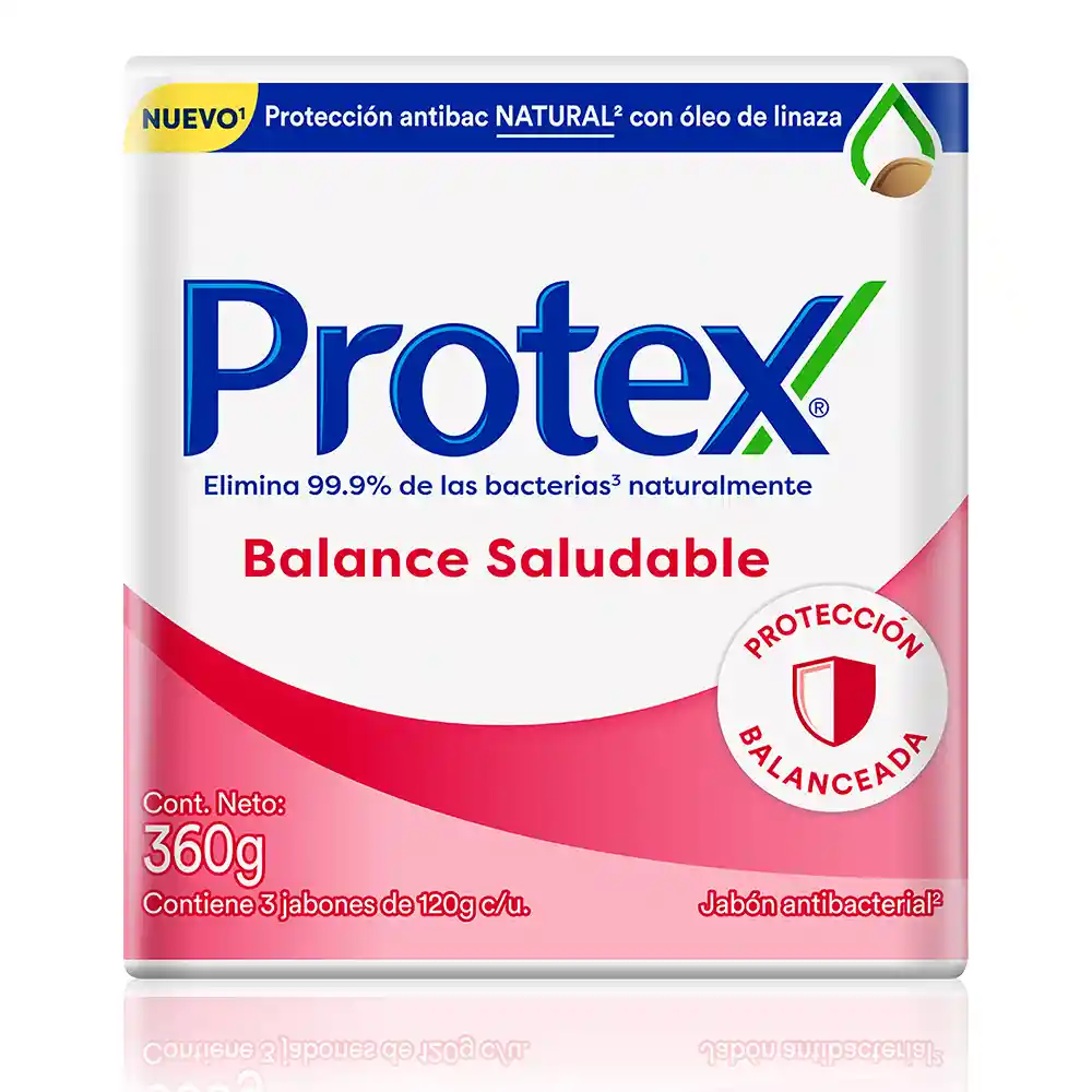 Protex Jabón en Barra Antibacterial Balance Saludable