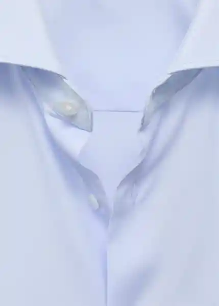 Camisa Emeritol Celeste Talla XS Hombre Mango