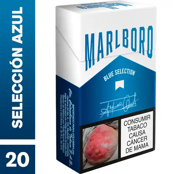 Marlboro selección Azul x 20 Cigarrillos