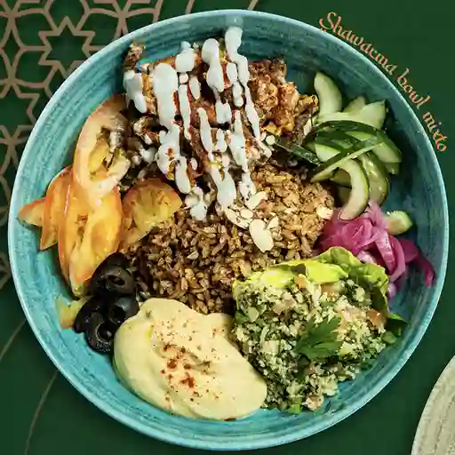 Shawarma bowl mixto