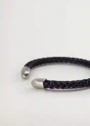 Pulsera Bracelet Azul Talla 99 Hombre Mango