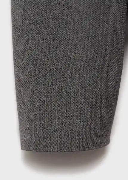 Saco Jersey Luxusp Gris Talla M Hombre Mango