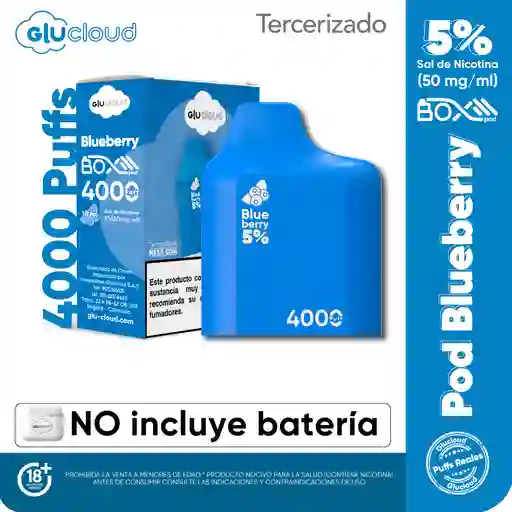 Glucloud Pod Blueberry Ice / 4000 Puff