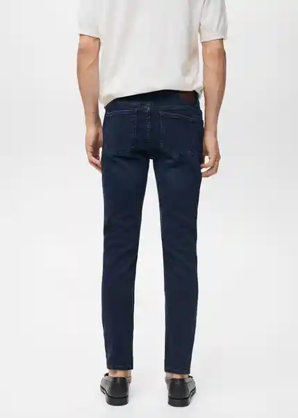 Jean Jude Blueblack Talla 42 Hombre Mango