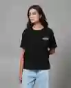 Camiseta Mujer Negro XL 202G018_NEG194004 Rifle