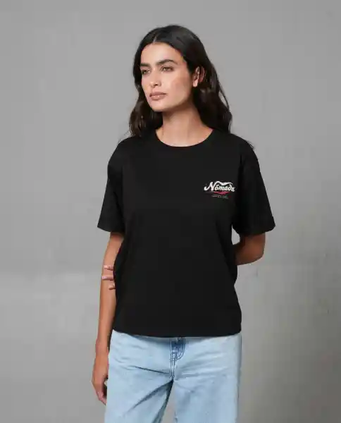 Camiseta Mujer Negro XL 202G018_NEG194004 Rifle
