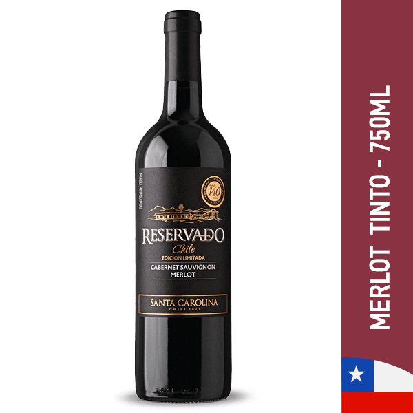 Santa Carolina Vino Tinto Cabernet Sauvignon / Merlot 750 Ml