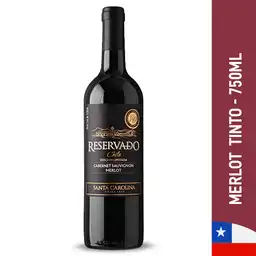 Santa Carolina Vino Tinto Cabernet Sauvignon / Merlot 750 Ml