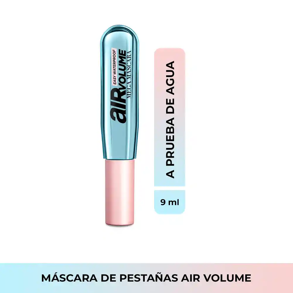 Pestañina L’Oréal Paris Air Volume Mega Mascara A Prueba de Agua 9 ml