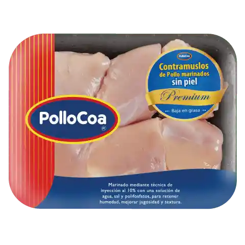 Pollocoa Contramuslo Sin Piel