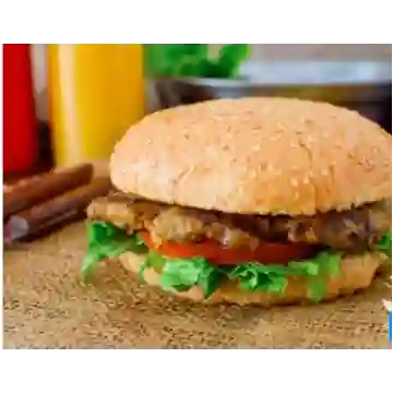 Hamburguesa Apanada