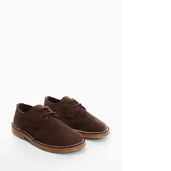 Zapatos Tom Chocolate Talla 35 Niños Mango