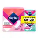 Nosotras Protectores Diarios Multiestilo + Protectores Diarios Largos