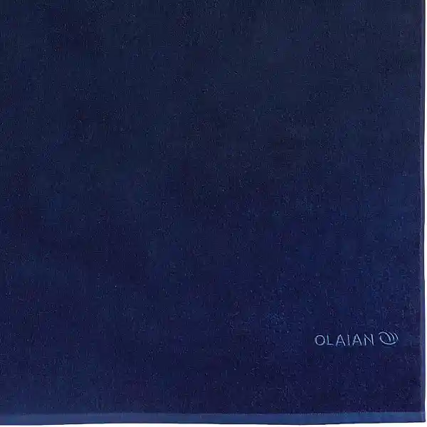 Olaian Toalla Azul Oscuro L