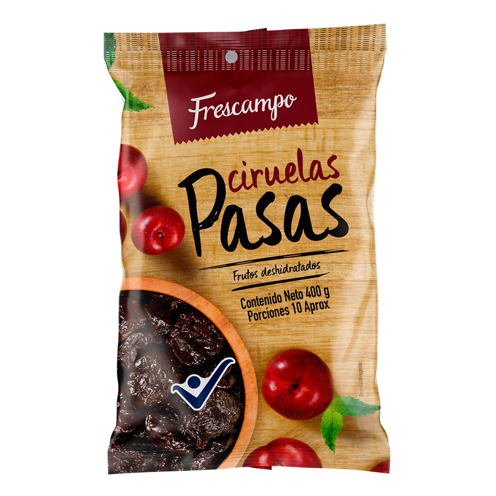 Ciruelas Pasas 400 g Frescampo