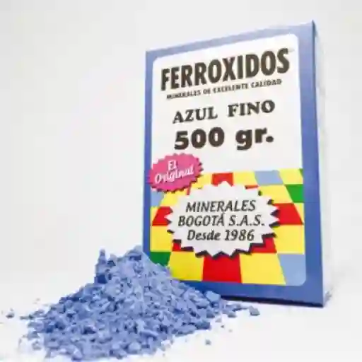 Caribe Mineral Corriente Ferroxido Azul