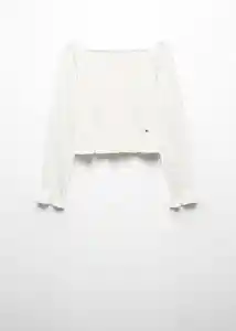 Camiseta Royal Off White Talla 20 Teen Niñas Mango