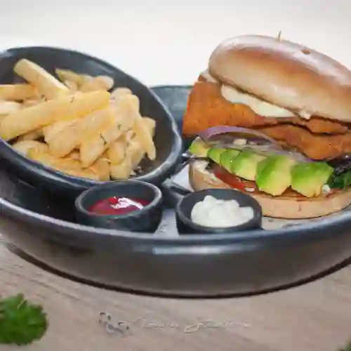 Hamburguesa de Tilapia
