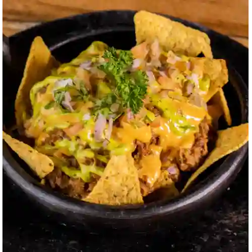 Nachos Americanos con Carne Molida