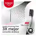 Colgate Cepillo de Dientes Suave Slim Soft Black