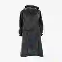 Rainkiss Poncho Black to Black Negro