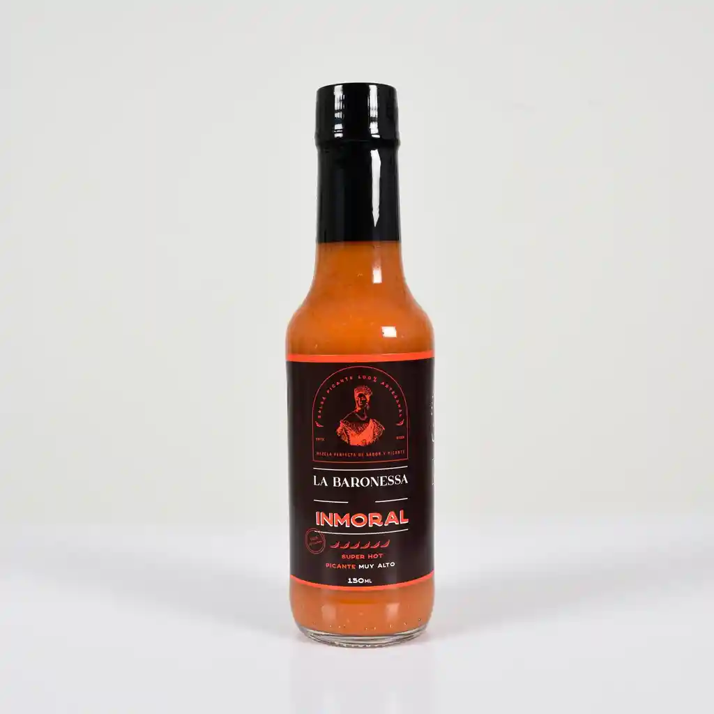 La Baronessa Salsa Inmoral Super Hot Picante Muy Alto